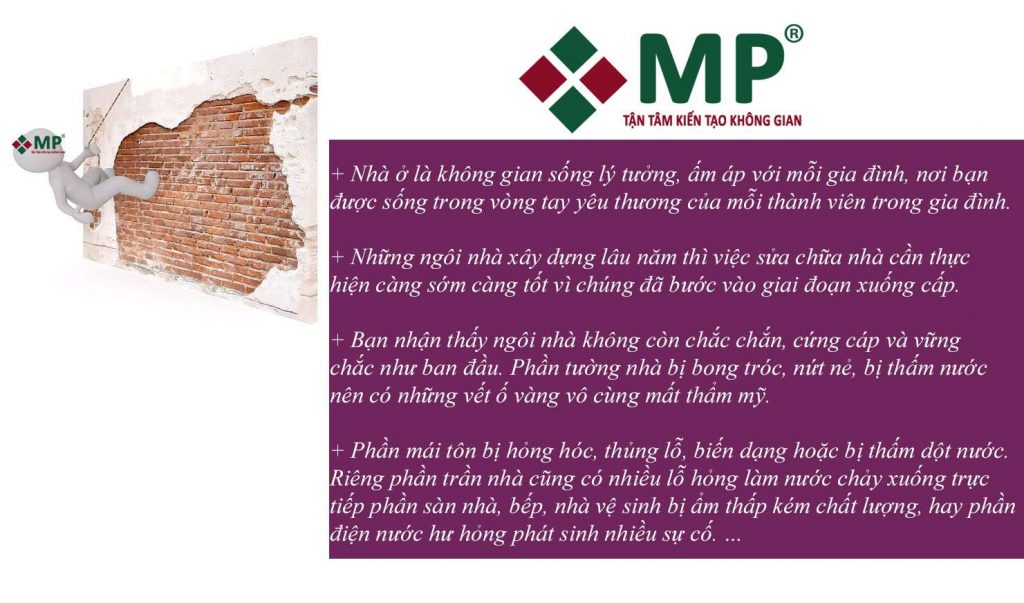 Công ty sửa chữa nhà quận Bình Thạnh