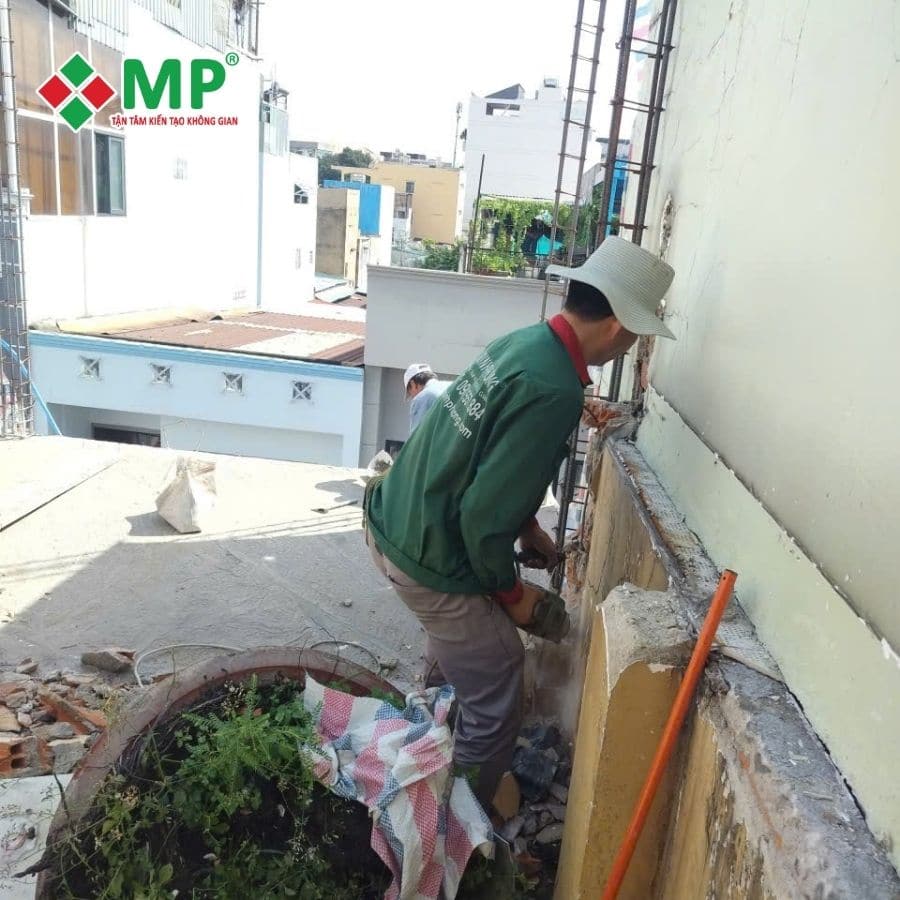 Hình ảnh thi công tại khu vực Quận 7 (3)