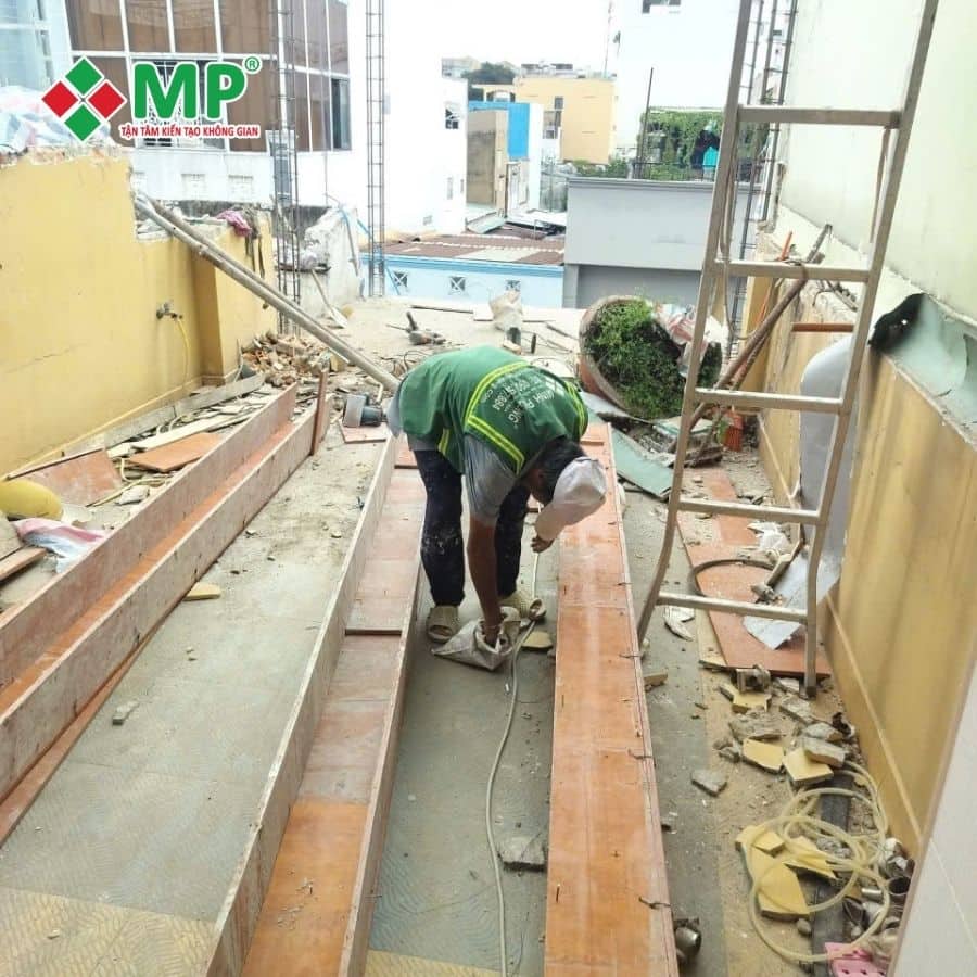 Hình ảnh thi công tại khu vực Quận 7 (2)