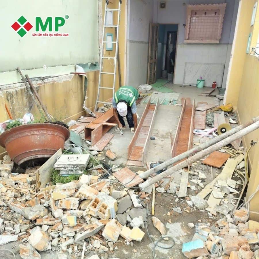 Hình ảnh thi công tại khu vực Quận 7 (1)