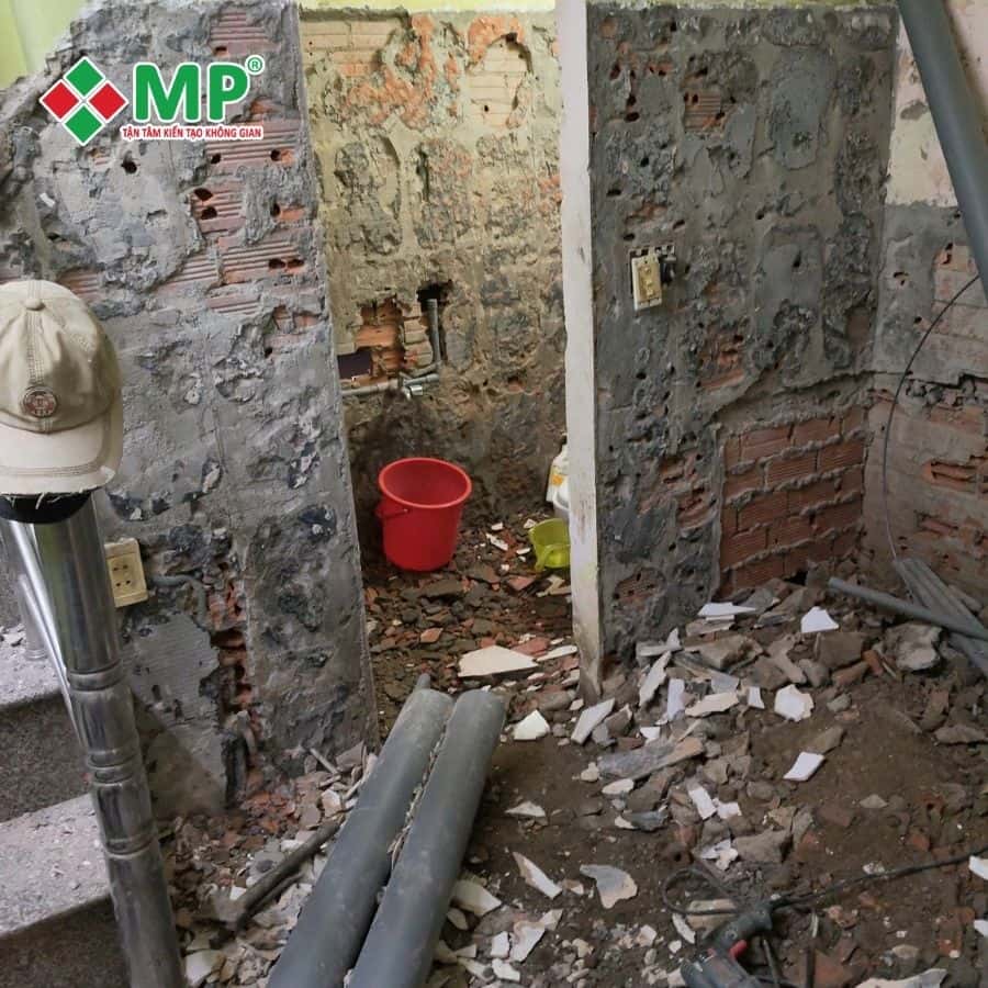 Cải tạo bếp và nhà vệ sinh