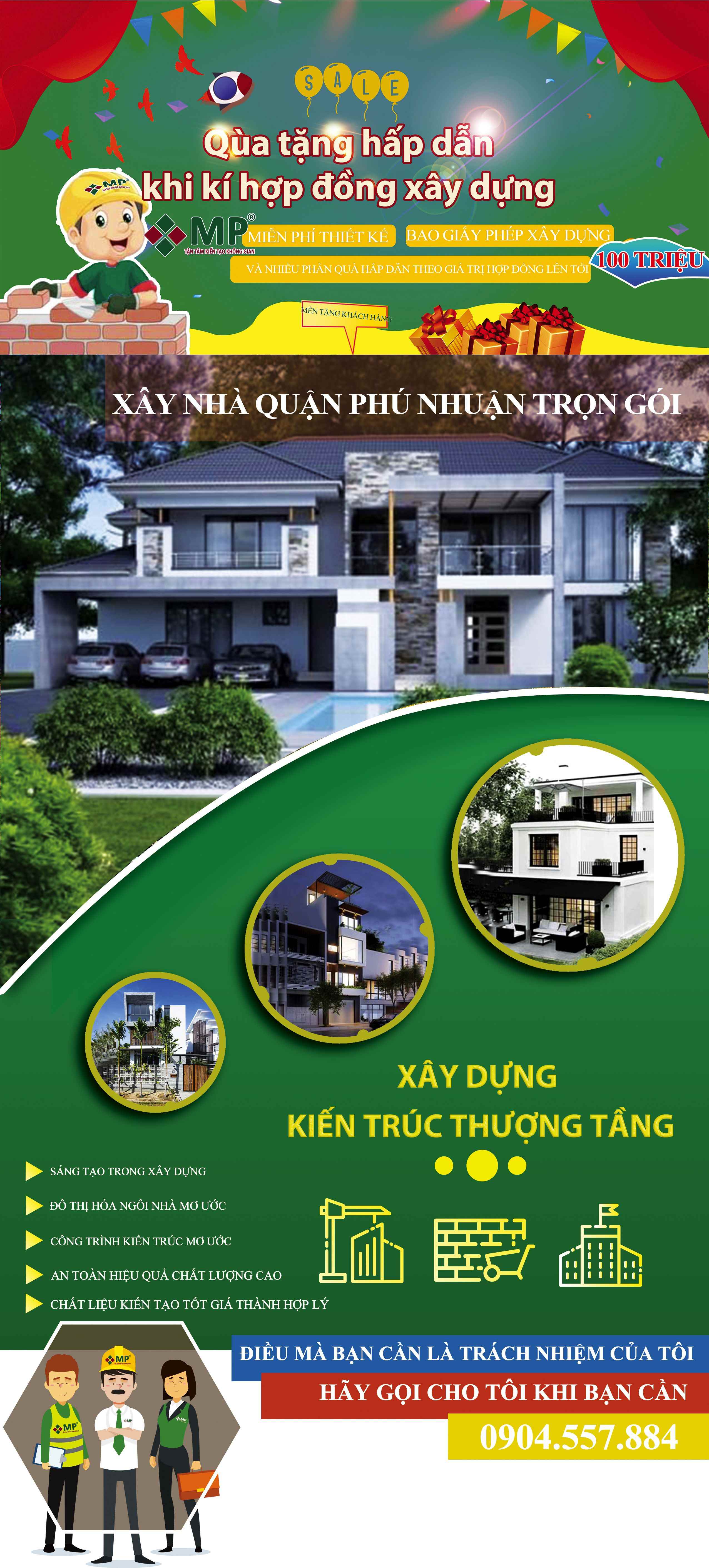 Xây dựng nhà quận Phú Nhuận