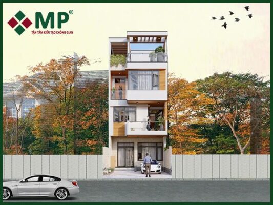chi phi thiet ke xay dung nha 4 tang 70m2