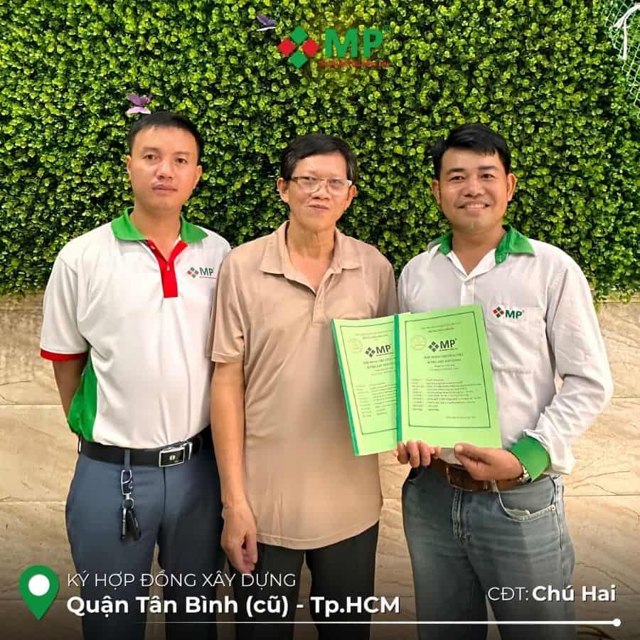 THIẾT KẾ THI CÔNG SỬA CHỮA NHÀ QUẬN 2 UY TÍN, GIÁ TỐT 4 Ký hợp đồng và thống nhất vật tư