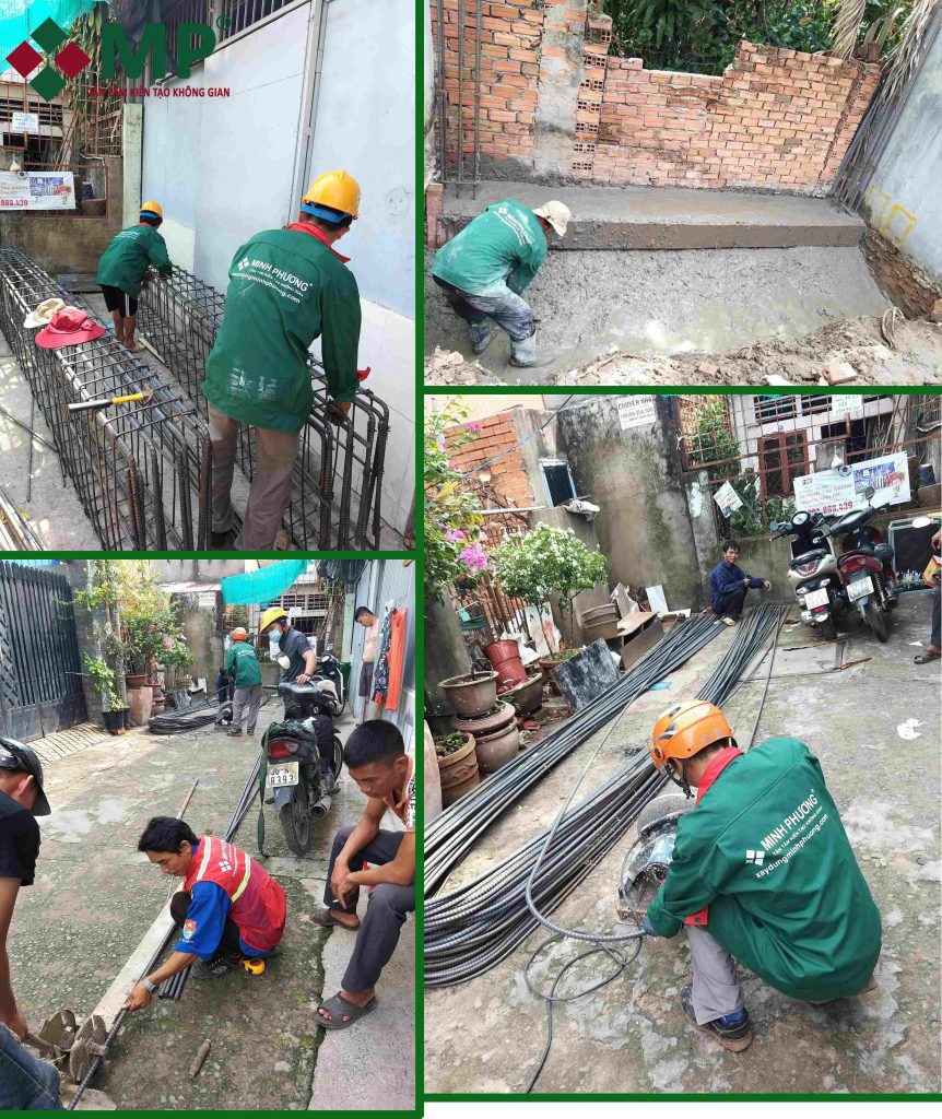 Khởi công xây dựng nhà anh Long Quận Gò Vấp 4 xây dựng nhà quận gò vấp