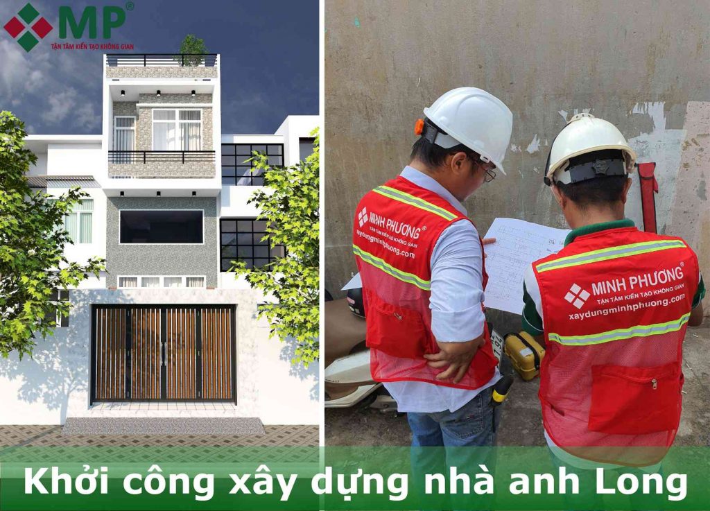Khởi công xây dựng nhà anh Long Quận Gò Vấp 1 xây nhà quận gò vấp