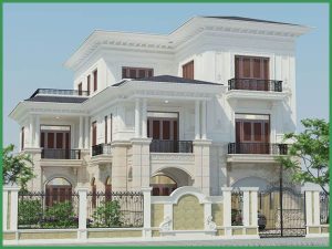Ước tính chi phí xây nhà biệt thự 4 tầng 100m2 tại tphcm