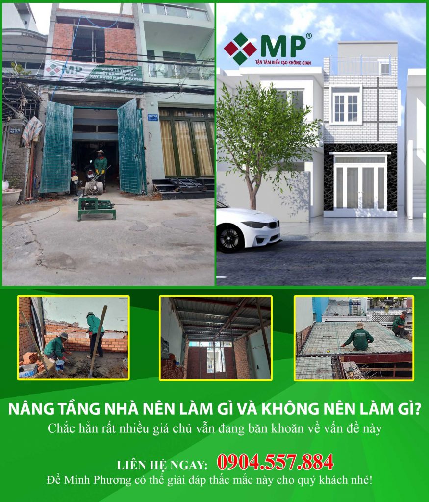 Nâng tầng nhà cần chú ý những điều gì 1 nâng tầng nhà