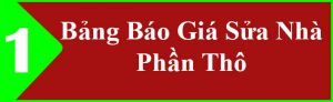 Bảng báo giá sửa nhà phần thô cập nhập 2022