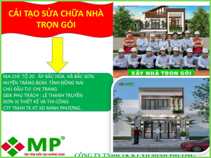 HÌNH ẢNH THỰC TẾ THI CÔNG SỬA NHÀ CHỊ TRANG TẠI ĐỒNG NAI