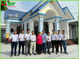 ✅ BÀN GIAO NHÀ CẤP 4 MÁI THÁI HIỆN ĐẠI CHO GIA ĐÌNH CHỊ NHƯ TẠI HÓC MÔN – TPHCM
