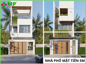 [TOP] CÁC MẪU NHÀ PHỐ MẶT TIỀN 5M HIỆN ĐẠI 2025