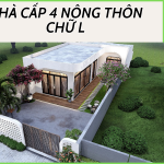 NHÀ CẤP 4 NÔNG THÔN CHỮ L LỰA CHỌN HOÀN HẢO CHO GIA ĐÌNH VIỆT
