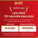 THÔNG BÁO LỊCH NGHỈ TẾT NGUYÊN ĐÁN 2025