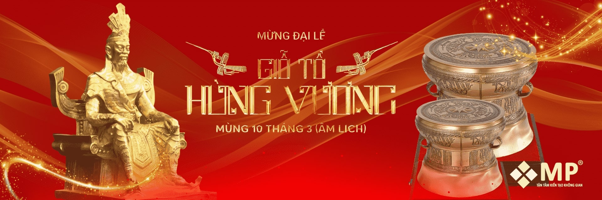 Mừng lễ giỗ tổ Hùng Vương