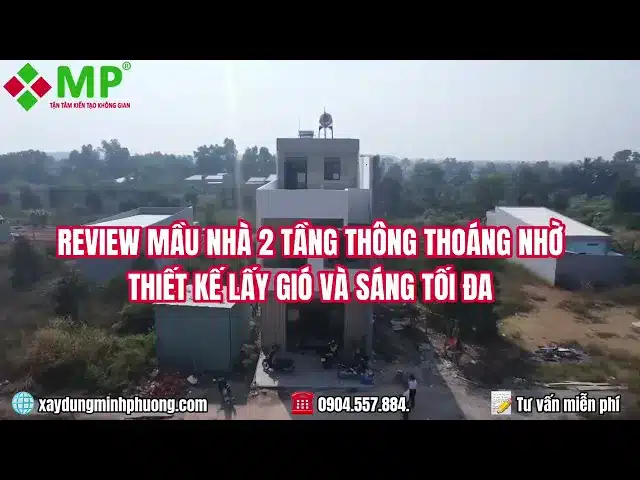 ✅ REVIEW CHI TIẾT CĂN NHÀ 2 TẦNG THÔNG THOÁNG TẠI LONG AN