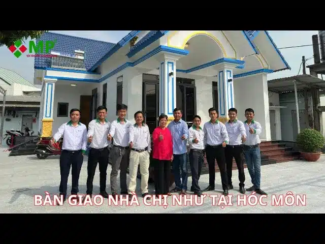  BÀN GIAO NHÀ CẤP 4 MÁI THÁI HIỆN ĐẠI CHO GIA ĐÌNH CHỊ NHƯ TẠI HÓC MÔN – TPHCM