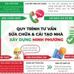 Quy Trình Sửa Chữa, Cải Tạo Nhà Chuyên Nghiệp Của Minh Phương