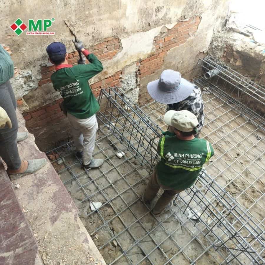 NÂNG TẦNG NHÀ CẤP 4: CHI PHÍ ĐẾN GIẢI PHÁP TỐI ƯU, CHẮC CHẮN 2 Minh Phương thi công gia cố phần móng