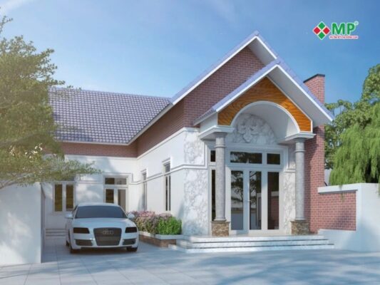 Minh Phương bàn giao dự án nhà cấp mái Thái hiện đại cho gia đình anh Hùng