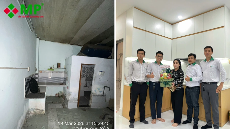 Dự án sửa nhà trọn gói đã hoàn thiện của Minh Phương