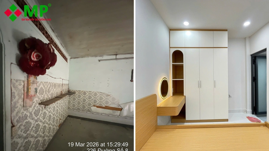 Dự án sửa nhà trọn gói đã hoàn thiện của Minh Phương
