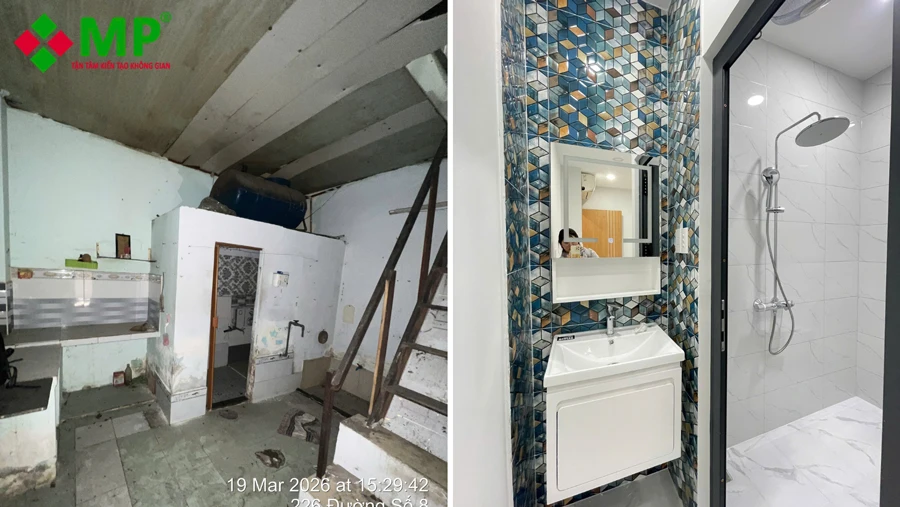 Dự án sửa nhà trọn gói đã hoàn thiện của Minh Phương