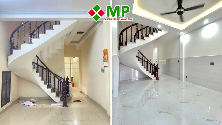Dự án sửa nhà trọn gói đã hoàn thiện của Minh Phương