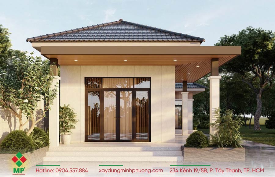 Một số mẫu thiết kế nhà đẹp mà xây dựng Minh Phương đã thực hiện