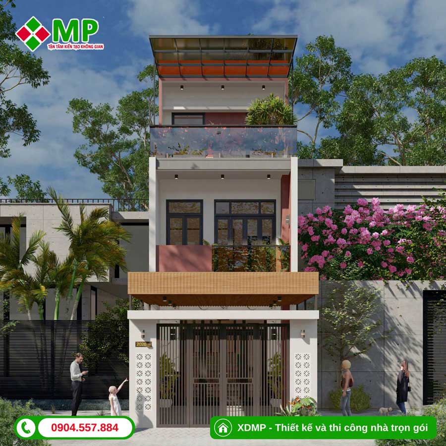 Một số mẫu thiết kế nhà đẹp mà xây dựng Minh Phương đã thực hiện