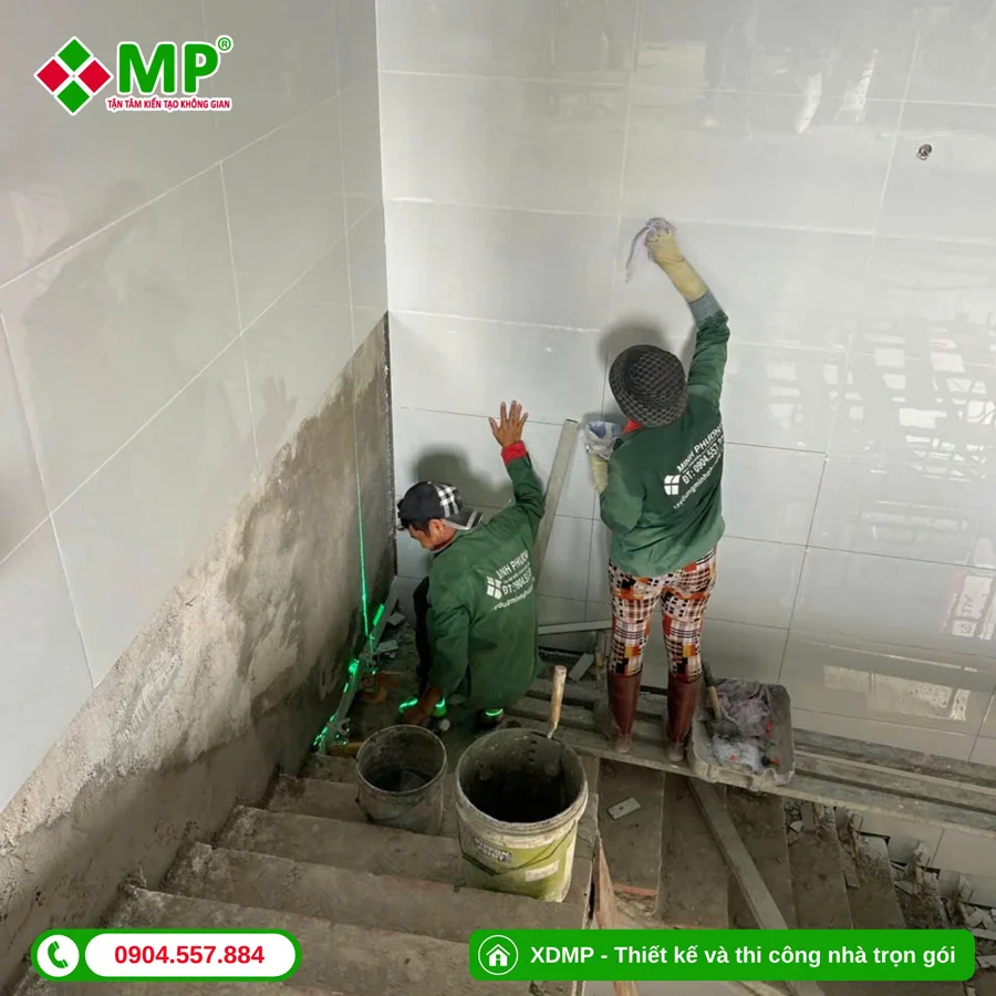 Bước 4: Triển khai thi công & Giám sát hoàn thiện