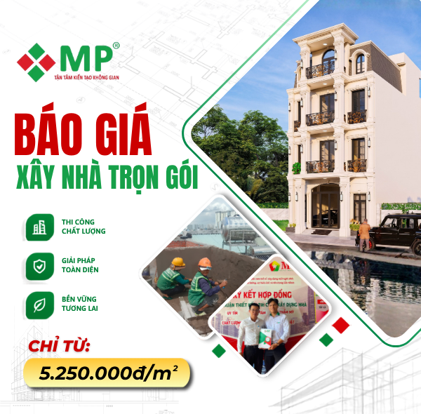 báo giá xây nhà trọn gói