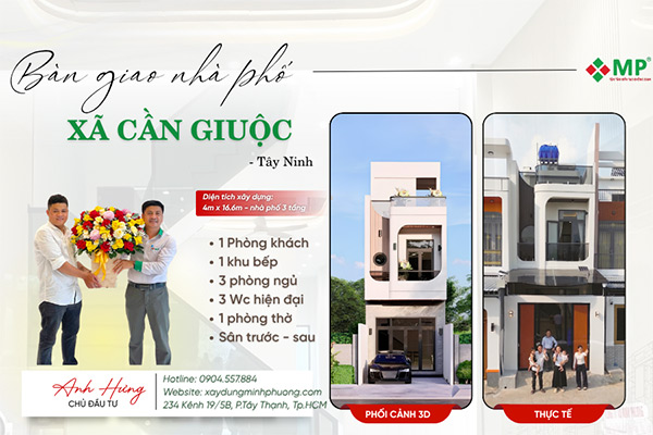 ảnh đại diện bàn giao nhà 3 tầng cần giuộc tây ninh