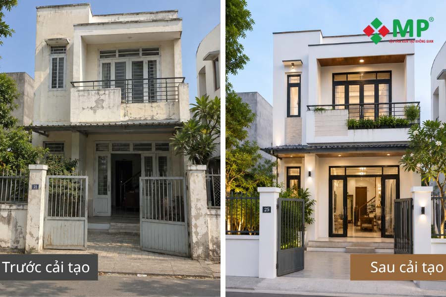 Cải tạo mặt tiền và kiến trúc bên ngoài