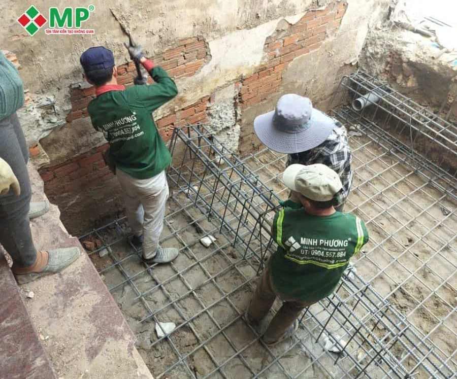 KINH NGHIỆM CẢI TẠO NÂNG TẦNG NHÀ CHẮC CHẮN, VỮNG CHÃI 2 Cải tạo nâng tầng phải gia cố móng