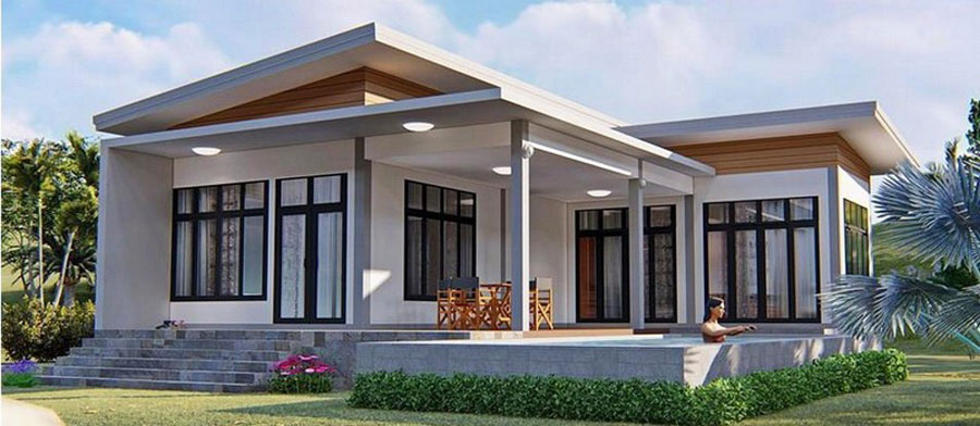 CẢI TẠO NHÀ CẤP 4 CHỮ L ĐẸP, TỐI ƯU & TIẾT KIỆM CHI PHÍ 23 Cải tạo nhà cấp 4 chữ L có sân vườn