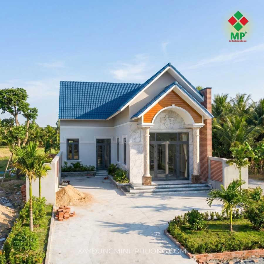 CẢI TẠO NHÀ CẤP 4 CHỮ L ĐẸP, TỐI ƯU & TIẾT KIỆM CHI PHÍ 8 Mẫu cải tạo nhà cấp 4 chữ L mái Thái