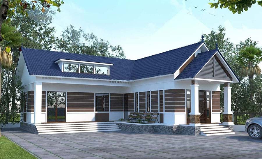 CẢI TẠO NHÀ CẤP 4 CHỮ L ĐẸP, TỐI ƯU & TIẾT KIỆM CHI PHÍ 17 Cải tạo nhà cấp 4 mái tôn