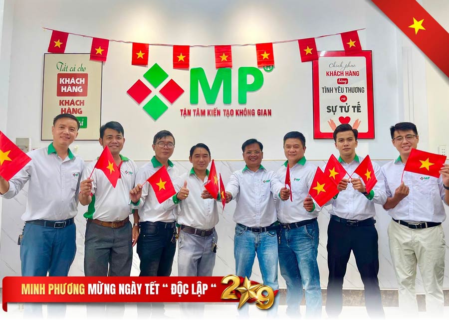 Xây Dựng Minh Phương Chào Mừng Quốc Khánh 2/9 3 Tự hào từ những giá trị được xây dựng mỗi ngày