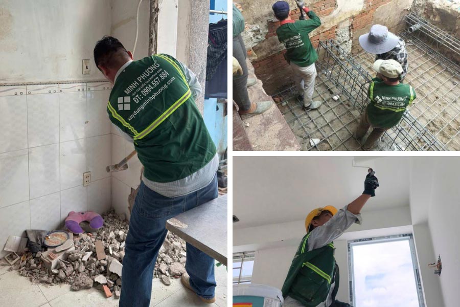 Đơn Vị Sửa Chữa Nhà Đồng Tháp Chuyên Nghiệp, Chất Lượng 2 Dịch vụ sửa nhà Đồng Tháp của Xây dựng Minh Phương gồm những gì?