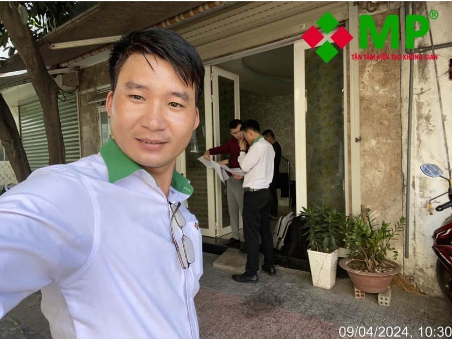 KINH NGHIỆM CẢI TẠO NÂNG TẦNG NHÀ CHẮC CHẮN, VỮNG CHÃI 15 Bước 2: Khảo sát hiện trạng tận nơi miễn phí