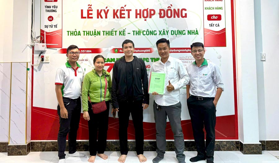 Quy trình sửa chữa nhà quận Tân Phú trọn gói tại Xây Dựng Minh Phương