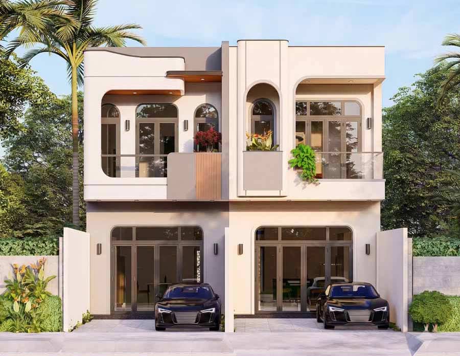 BÀN GIAO NHÀ PHỐ 2 TẦNG HIỆN ĐẠI 4.5X14M TẠI TÂY NINH - BG05 1 Quá trình trao đổi, tư vấn phương án nhà phố 2 tầng hiện đại 4.5x14m