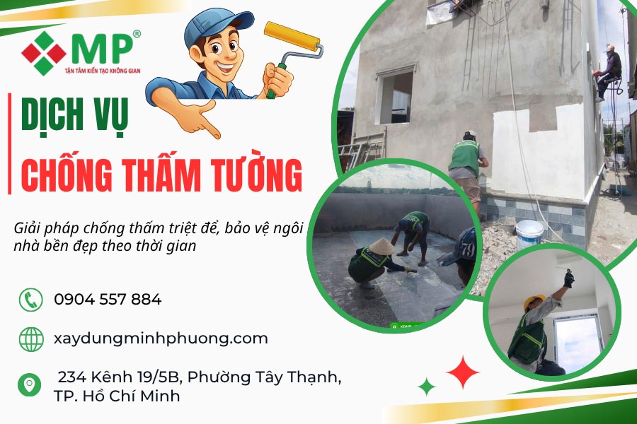 7 Bí Quyết Chống Thấm Tường Hiệu Quả, Triệt Để Nhất 1 dịch vụ chống thấm tường hiệu quả, triệt để