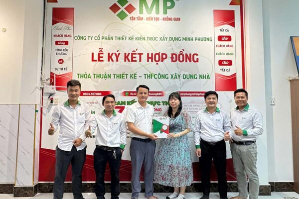 ảnh đại diện ký hợp đồng xây nhà trọn gói 5x16m long an