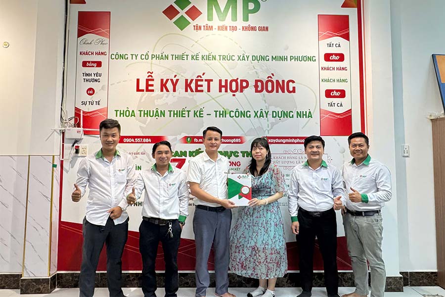 ảnh đại diện ký hợp đồng xây nhà trọn gói 5x16m tại Long An