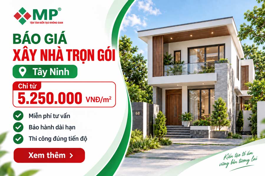 Xây Nhà Trọn Gói Tây Ninh - Kinh Nghiệm & Báo Giá Chi Tiết 1 ảnh đại diện xây nhà trọn gói tây ninh