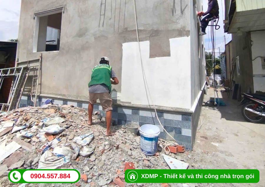 7 Bí Quyết Chống Thấm Tường Hiệu Quả, Triệt Để Nhất 3 Chống thấm thuận cho tường ngoài trời