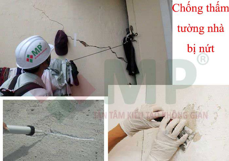 7 Bí Quyết Chống Thấm Tường Hiệu Quả, Triệt Để Nhất 5 Cách chống thấm tường nhà bị nứt