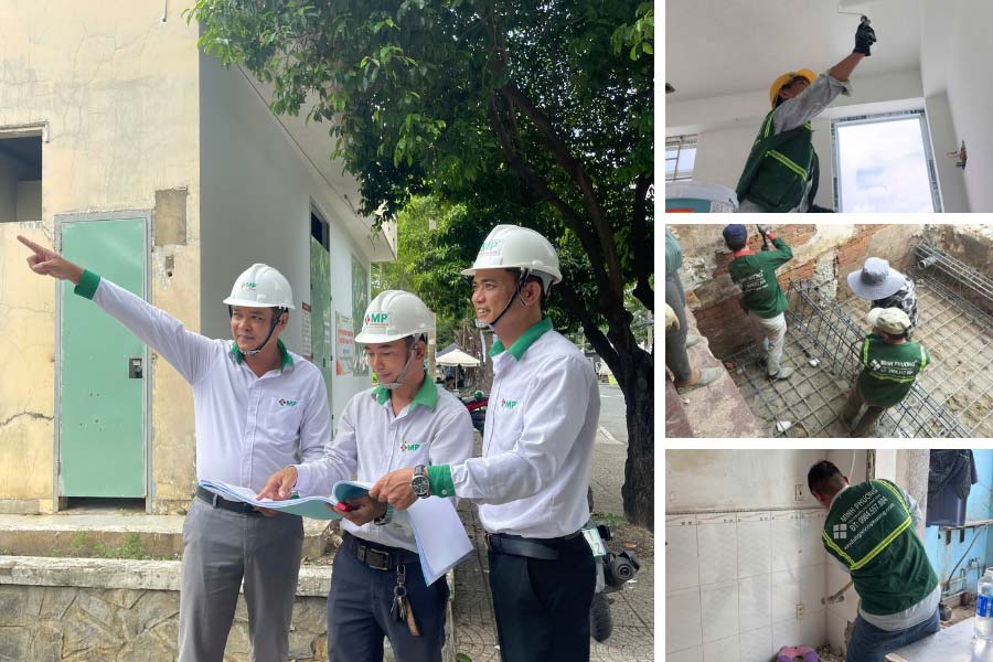 Dịch vụ sửa nhà quận Bình Tân của Minh Phương gồm những gì?